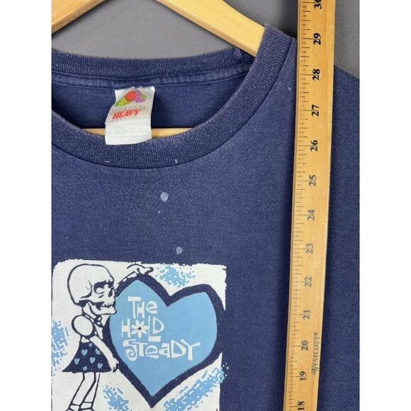 Vintage 90's The Hold Steady Rock Band Album Tour Concert Promo XL Fade Rare Art - Picture 8 of 8